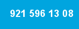 921 596 13 08 921 596 13 08